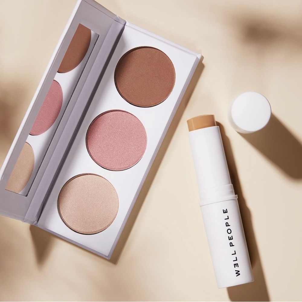 WELL PEOPLE Power Palette Powder Face Trio-STICK BRONZER NOT INCLUDED